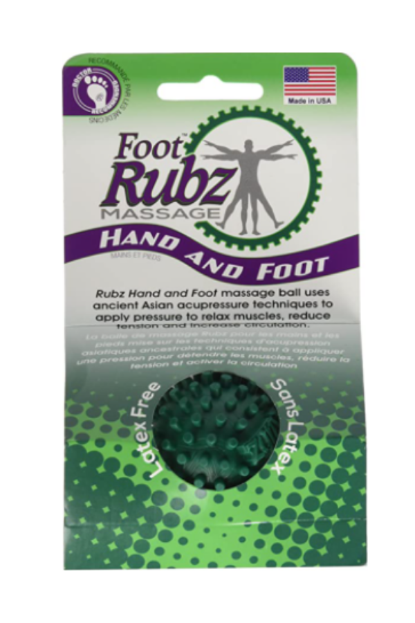 Self Care Gifts Green Foot Massage Ball in Package