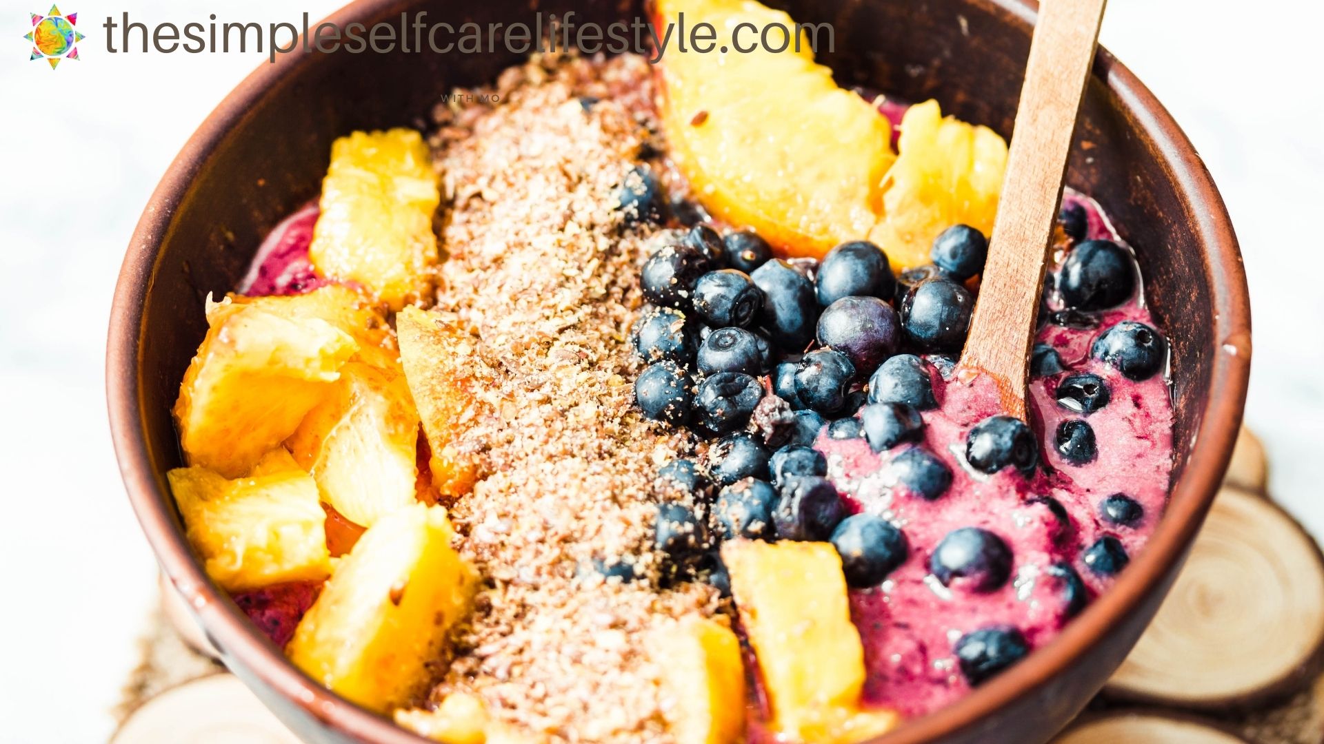 Flax seed is good for sprinkling on a smoothie bowl