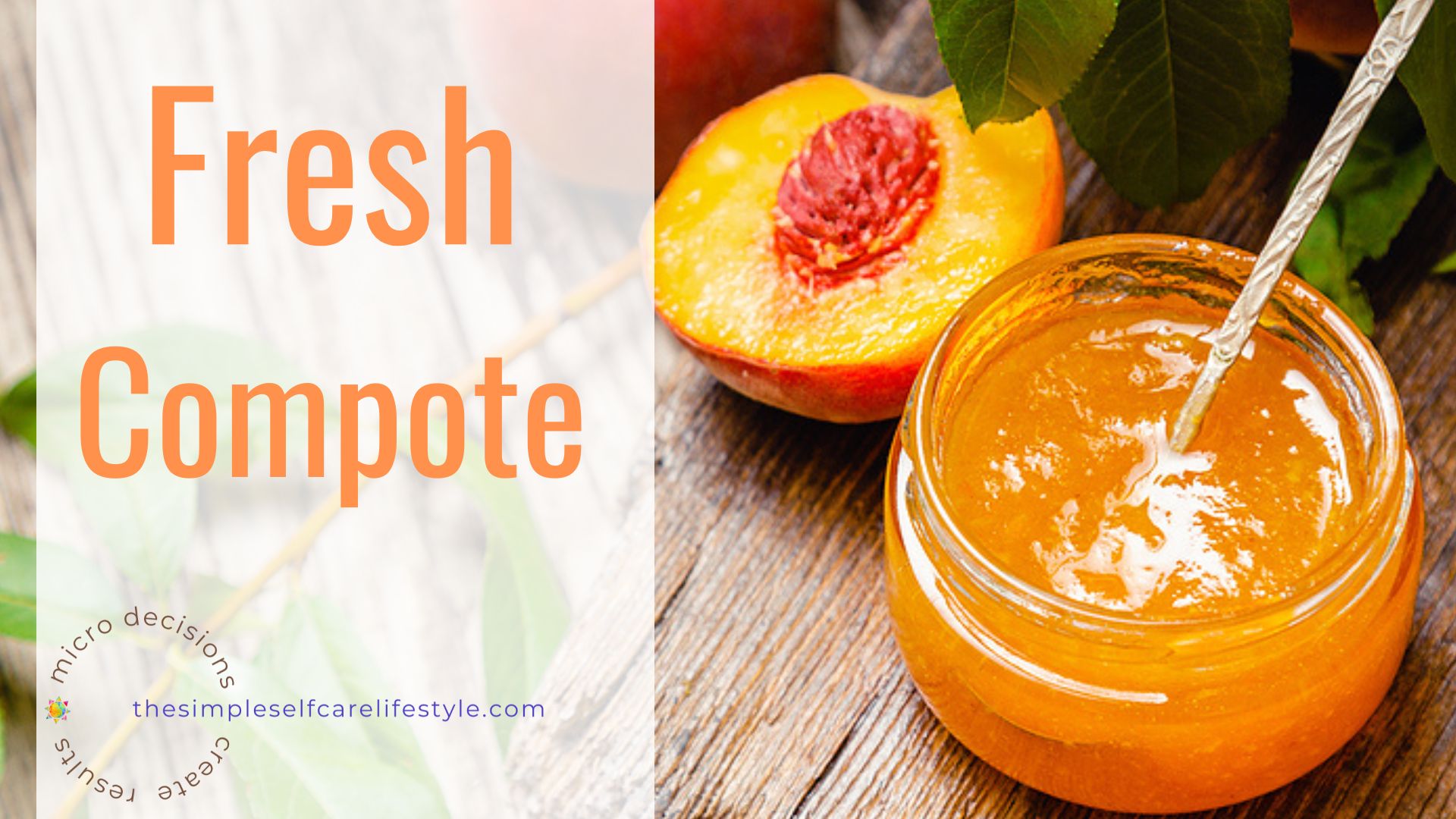 Apricots vs Peaches Fresh Apricot Compote