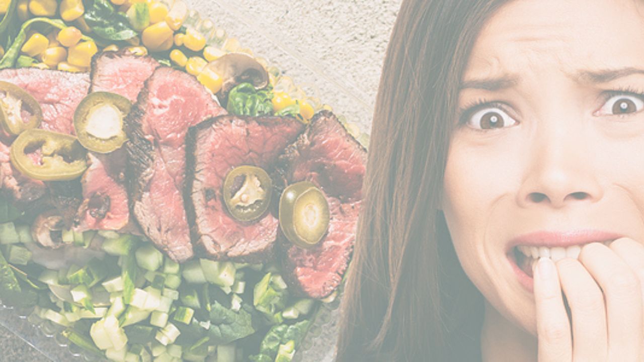 Protein how much do I need: woman worried about eating meat