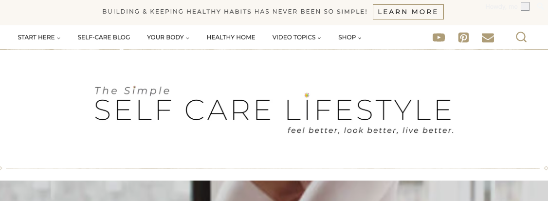 About The Simple Self Care Lifestyle Navigation.