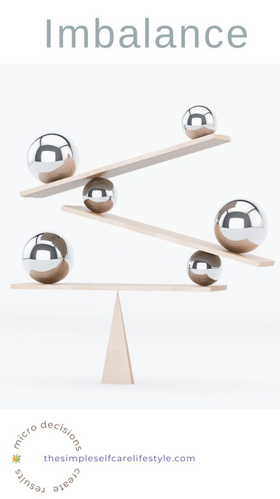 IMBALANCE REPRESENTED BY A STRUCTURE WITH BALLS BALANCING