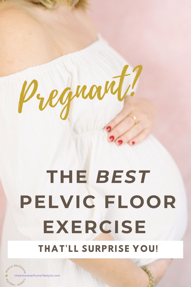 Pregnant woman wording Pregnant? Best Pelvic Floor Exercise That will surprise you!