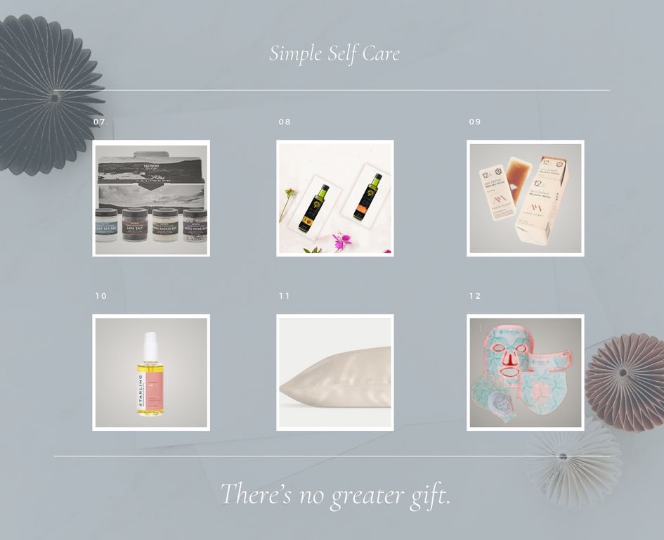 Simple Self Care Lifestyle Gifts