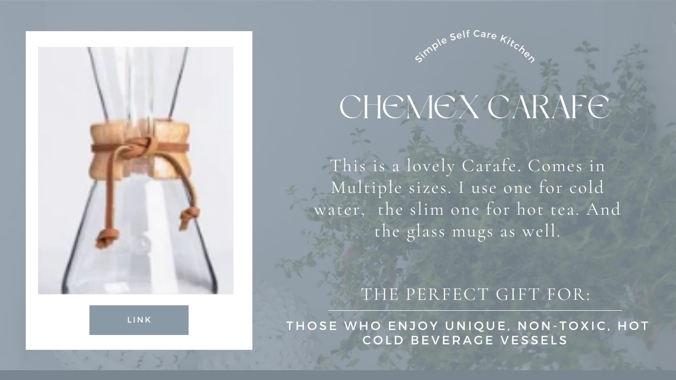 Simple Self Care Lifestyle Gifts Chemex