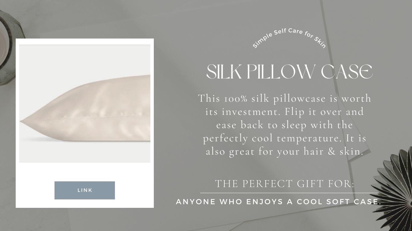 Silk pillow case