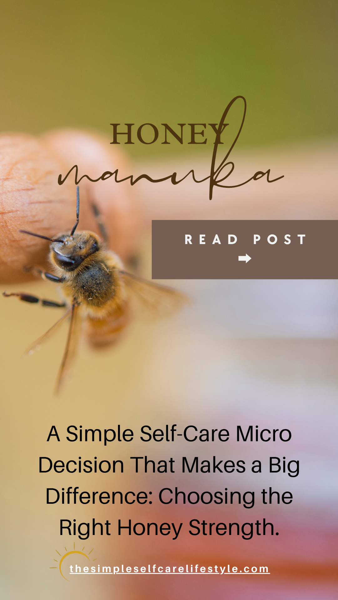Manuka Honey MGO UMF depends on the Honey